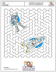anaokulları için Labirent Bulmaca